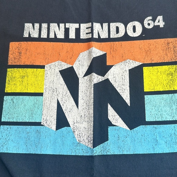 MEN'S Nintendo Short Sleeve Shirt Size Large - Picture 2 of 6